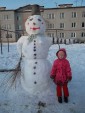 "Снеговик" - в рамках конкурса "Из пушистого снежка я слепил снеговика"