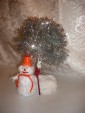  «Снеговик под сказочной берёзкой» - в рамках конкурса "Из пушистого снежка я слепил снеговика"
