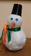 «Элегантный снеговик» - в рамках конкурса "Из пушистого снежка я слепил снеговика"