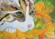 "Кот в листьях" - в рамках конкурса "Осень - рыжая лиса"